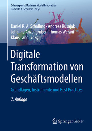 Buchcover Digitale Transformation von Geschäftsmodellen  | EAN 9783658319793 | ISBN 3-658-31979-8 | ISBN 978-3-658-31979-3