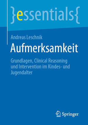 Buchcover Aufmerksamkeit | Andreas Leschnik | EAN 9783658321642 | ISBN 3-658-32164-4 | ISBN 978-3-658-32164-2