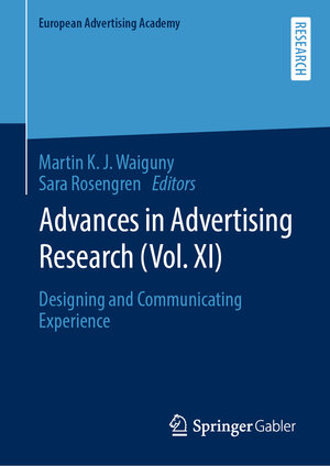 Buchcover Advances in Advertising Research (Vol. XI)  | EAN 9783658322007 | ISBN 3-658-32200-4 | ISBN 978-3-658-32200-7