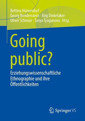 Buchcover Going public?  | EAN 9783658340841 | ISBN 3-658-34084-3 | ISBN 978-3-658-34084-1