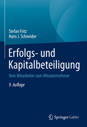 Buchcover Erfolgs- und Kapitalbeteiligung | Stefan Fritz | EAN 9783658346287 | ISBN 3-658-34628-0 | ISBN 978-3-658-34628-7