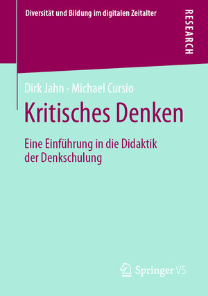 Buchcover Kritisches Denken | Dirk Jahn | EAN 9783658349851 | ISBN 3-658-34985-9 | ISBN 978-3-658-34985-1