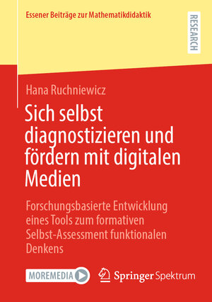 Buchcover Sich selbst diagnostizieren und fördern mit digitalen Medien | Hana Ruchniewicz | EAN 9783658356101 | ISBN 3-658-35610-3 | ISBN 978-3-658-35610-1