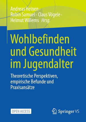 Buchcover Wohlbefinden und Gesundheit im Jugendalter  | EAN 9783658357443 | ISBN 3-658-35744-4 | ISBN 978-3-658-35744-3