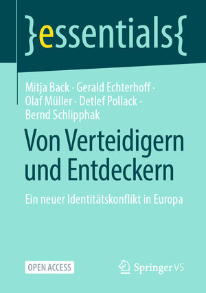 Buchcover Von Verteidigern und Entdeckern | Mitja Back | EAN 9783658368081 | ISBN 3-658-36808-X | ISBN 978-3-658-36808-1