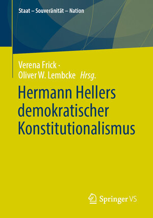Buchcover Hermann Hellers demokratischer Konstitutionalismus  | EAN 9783658375768 | ISBN 3-658-37576-0 | ISBN 978-3-658-37576-8