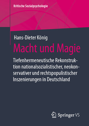 Buchcover Macht und Magie | Hans-Dieter König | EAN 9783658375843 | ISBN 3-658-37584-1 | ISBN 978-3-658-37584-3