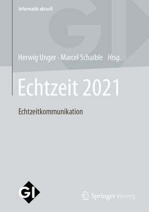 Buchcover Echtzeit 2021  | EAN 9783658377502 | ISBN 3-658-37750-X | ISBN 978-3-658-37750-2