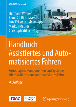 Buchcover Handbuch Assistiertes und Automatisiertes Fahren | Hermann Winner | EAN 9783658384869 | ISBN 3-658-38486-7 | ISBN 978-3-658-38486-9