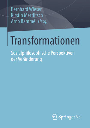 Buchcover Transformationen  | EAN 9783658386092 | ISBN 3-658-38609-6 | ISBN 978-3-658-38609-2