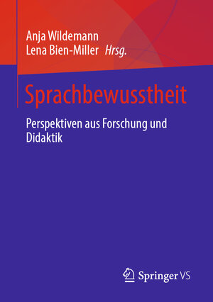 Buchcover Sprachbewusstheit  | EAN 9783658392291 | ISBN 3-658-39229-0 | ISBN 978-3-658-39229-1