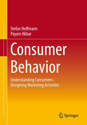 Buchcover Consumer Behavior | Stefan Hoffmann | EAN 9783658394769 | ISBN 3-658-39476-5 | ISBN 978-3-658-39476-9