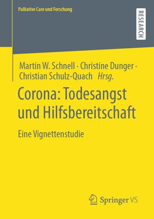 Buchcover Corona: Todesangst und Hilfsbereitschaft  | EAN 9783658397050 | ISBN 3-658-39705-5 | ISBN 978-3-658-39705-0