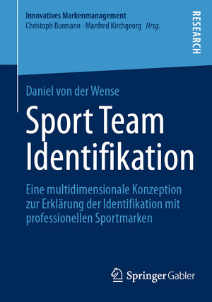 Buchcover Sport Team Identifikation | Daniel von der Wense | EAN 9783658400941 | ISBN 3-658-40094-3 | ISBN 978-3-658-40094-1