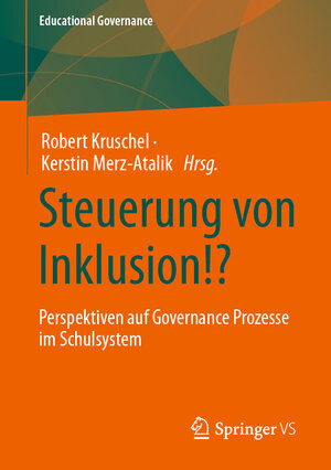 Buchcover Steuerung von Inklusion!?  | EAN 9783658401023 | ISBN 3-658-40102-8 | ISBN 978-3-658-40102-3