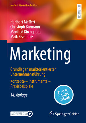 Buchcover Marketing | Heribert Meffert | EAN 9783658417543 | ISBN 3-658-41754-4 | ISBN 978-3-658-41754-3