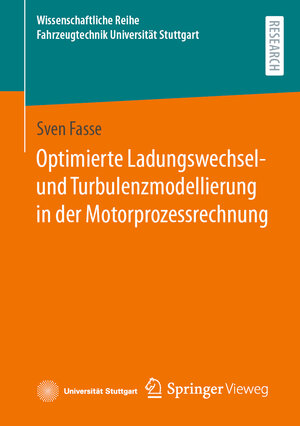 Buchcover Optimierte Ladungswechsel- und Turbulenzmodellierung in der Motorprozessrechnung | Sven Fasse | EAN 9783658419301 | ISBN 3-658-41930-X | ISBN 978-3-658-41930-1