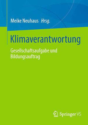 Buchcover Klimaverantwortung  | EAN 9783658437909 | ISBN 3-658-43790-1 | ISBN 978-3-658-43790-9
