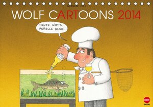 Buchcover Wolf cARToons (Tischkalender 2014 DIN A5 quer) | Alexander Wolf | EAN 9783660130843 | ISBN 3-660-13084-2 | ISBN 978-3-660-13084-3
