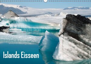 Buchcover Islands Eisseen (Wandkalender 2014 DIN A3 quer) | Frauke Scholz | EAN 9783660348972 | ISBN 3-660-34897-X | ISBN 978-3-660-34897-2