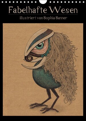 Buchcover Fabelhafte Wesen / Geburtstagskalender (Wandkalender 2015 DIN A4 hoch) | Sophia Sanner | EAN 9783660832020 | ISBN 3-660-83202-2 | ISBN 978-3-660-83202-0