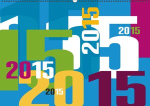 Buchcover Typografischer Kalender / 2015 (Wandkalender 2015 DIN A2 quer) | Claudia Kipp | EAN 9783660992397 | ISBN 3-660-99239-9 | ISBN 978-3-660-99239-7