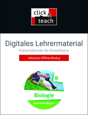 Buchcover Biologie – Bayern / Biologie Bayern click & teach 8 Box | Michaela Fleischmann | EAN 9783661030142 | ISBN 3-661-03014-0 | ISBN 978-3-661-03014-2