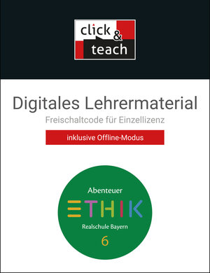 Buchcover Abenteuer Ethik – Realschule Bayern / Abenteuer Ethik BY click & teach 6 Box | Lars Fischer | EAN 9783661200767 | ISBN 3-661-20076-3 | ISBN 978-3-661-20076-7