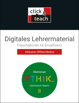 Buchcover Abenteuer Ethik – Bayern neu / Abenteuer Ethik BY click & teach 8 Box - neu | Markus Arnold | EAN 9783661210186 | ISBN 3-661-21018-1 | ISBN 978-3-661-21018-6