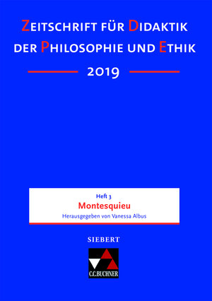 Buchcover Zeitschrift für Didaktik der Philosophie und Ethik (ZDPE) / ZDPE Ausgabe 03/2019  | EAN 9783661233192 | ISBN 3-661-23319-X | ISBN 978-3-661-23319-2