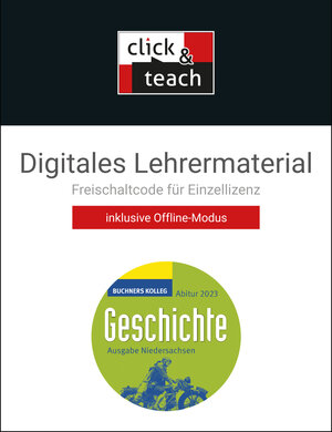 Buchcover Buchners Kolleg Geschichte – Neue Ausgabe Niedersachsen / Kolleg Geschichte NI Abitur 2023 click & teach Box | Friedrich Anders | EAN 9783661320465 | ISBN 3-661-32046-7 | ISBN 978-3-661-32046-5