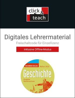 Buchcover Buchners Kolleg Geschichte – Neue Ausgabe Niedersachsen / Kolleg Geschichte NI Abitur 2025 click & teach Box | Friedrich Anders | EAN 9783661320489 | ISBN 3-661-32048-3 | ISBN 978-3-661-32048-9