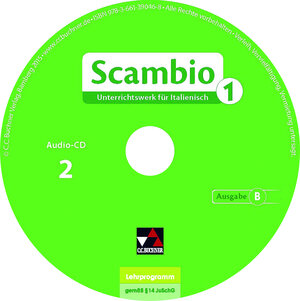 Buchcover Scambio B / Scambio B Audio-CD Collection 1 | Michaela Banzhaf | EAN 9783661390468 | ISBN 3-661-39046-5 | ISBN 978-3-661-39046-8