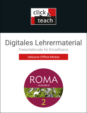 Buchcover Roma B / ROMA B click & teach 2 Box | René Beron | EAN 9783661400457 | ISBN 3-661-40045-2 | ISBN 978-3-661-40045-7