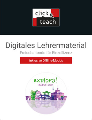 Buchcover explora! / Phädrus, Fabeln click & teach Box | Britta Laumen | EAN 9783661432151 | ISBN 3-661-43215-X | ISBN 978-3-661-43215-1