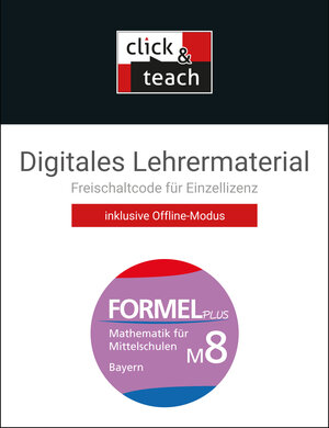 Buchcover Formel PLUS – Bayern / Formel PLUS BY click & teach M8 Box | Jan Brucker | EAN 9783661600628 | ISBN 3-661-60062-1 | ISBN 978-3-661-60062-8
