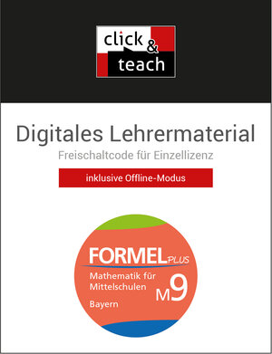 Buchcover Formel PLUS – Bayern / Formel PLUS BY click & teach M9 Box | Jan Brucker | EAN 9783661600635 | ISBN 3-661-60063-X | ISBN 978-3-661-60063-5