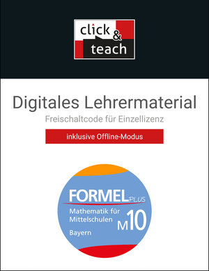 Buchcover Formel PLUS – Bayern / Formel PLUS BY click & teach M10 Box | Matthias Ernst | EAN 9783661600642 | ISBN 3-661-60064-8 | ISBN 978-3-661-60064-2