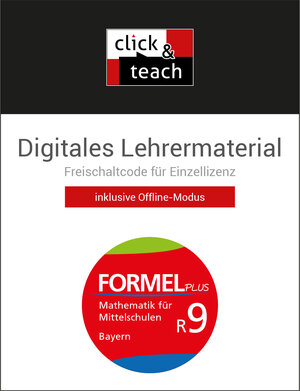 Buchcover Formel PLUS – Bayern / Formel PLUS BY click & teach R9 Box | Jan Brucker | EAN 9783661600796 | ISBN 3-661-60079-6 | ISBN 978-3-661-60079-6