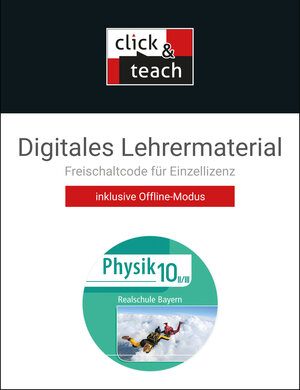 Buchcover Physik – Realschule Bayern / Physik Realschule BY click & teach 10 II/III Box | Christian Axenbeck | EAN 9783661670409 | ISBN 3-661-67040-9 | ISBN 978-3-661-67040-9