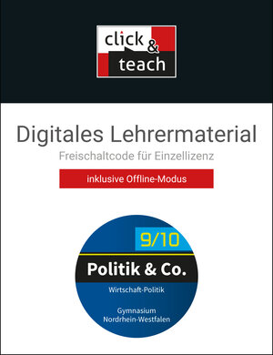 Buchcover Politik & Co. - Nordrhein-Westfalen - G9 / Politik & Co. NRW click & teach 9/10 Box - G9 | Eva Dieckmann | EAN 9783661710808 | ISBN 3-661-71080-X | ISBN 978-3-661-71080-8