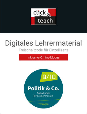 Buchcover Politik & Co. – Thüringen - neu / Politik & Co. TH click & teach Box - neu | Dimitrios Kalpakidis | EAN 9783661710921 | ISBN 3-661-71092-3 | ISBN 978-3-661-71092-1