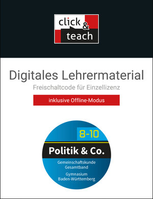 Buchcover Politik & Co. – Baden-Württemberg - neu / Politik & Co. BW click & teach Box - neu | Franziska Deuschle | EAN 9783661711041 | ISBN 3-661-71104-0 | ISBN 978-3-661-71104-1