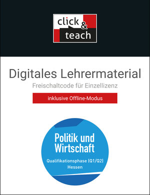 Buchcover Kolleg Politik und Wirtschaft Hessen / Politik u. Wirtschaft HE click & teach Q1/Q2 Box | Stephan Benzmann | EAN 9783661720340 | ISBN 3-661-72034-1 | ISBN 978-3-661-72034-0