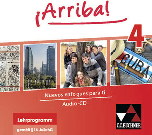 Buchcover ¡Arriba! / ¡Arriba! Audio-CD 4 | Caroline Bertomeu Sallay | EAN 9783661800745 | ISBN 3-661-80074-4 | ISBN 978-3-661-80074-5