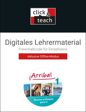 Buchcover ¡Arriba! / ¡Arriba! click & teach 1 Box | Hanna Geiger | EAN 9783661801216 | ISBN 3-661-80121-X | ISBN 978-3-661-80121-6