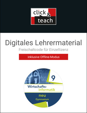 Buchcover Wirtschaftsinformatik / Wirtschaftsinformatik click & teach 9 Box | Thomas Behr | EAN 9783661821122 | ISBN 3-661-82112-1 | ISBN 978-3-661-82112-2
