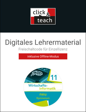 Buchcover Wirtschaftsinformatik / Wirtschaftsinformatik click & teach 11 Box | Burkart Ciolek | EAN 9783661821146 | ISBN 3-661-82114-8 | ISBN 978-3-661-82114-6