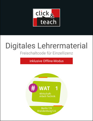 Buchcover #WAT – Berlin/Brandenburg / #WAT BE/BB click & teach 1 Box | Julia Alisch | EAN 9783661823034 | ISBN 3-661-82303-5 | ISBN 978-3-661-82303-4