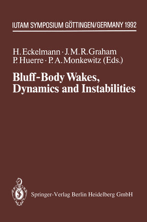 Buchcover Bluff-Body Wakes, Dynamics and Instabilities | EAN 9783662004142 | ISBN 3-662-00414-3 | ISBN 978-3-662-00414-2